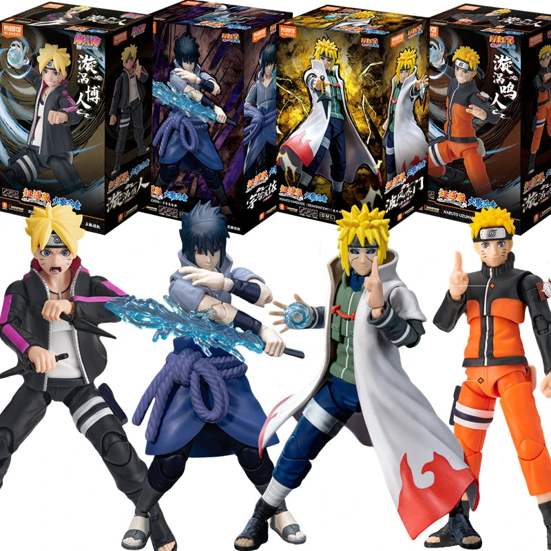 Figurines Naruto + Boruto + Minato