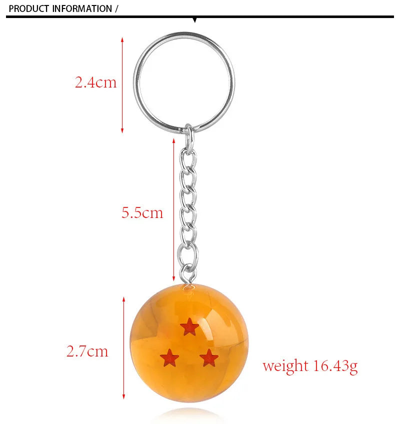 Porte-clé Dragon Ball Z – Boules de Cristal