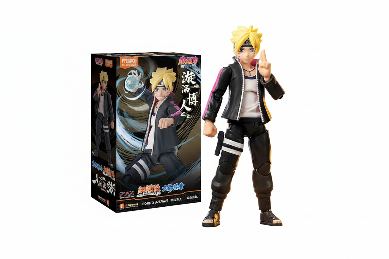 Boruto fond blanc pur