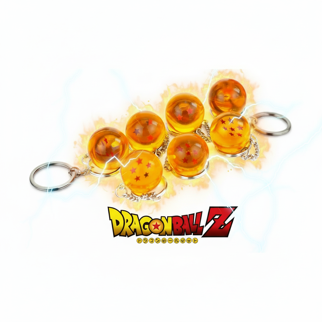 Porte-clé Dragon Ball Z – Boules de Cristal